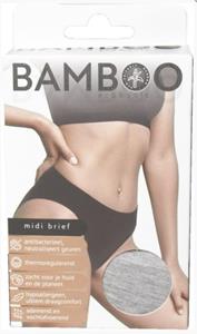 Bamboo Organic Midi brief grijs xl 1st