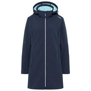 CMP  Women's Parka Zip Hood Softshell - Softshelljack, blauw