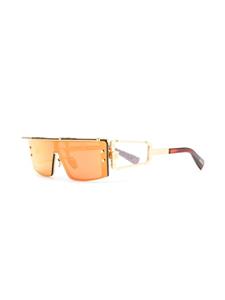 balmaineyewear Balmain Eyewear Zonnebril met vierkant montuur - Goud