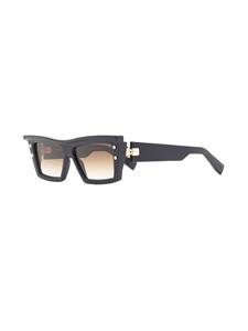 balmaineyewear Balmain Eyewear Zonnebril met vierkant montuur - Blauw