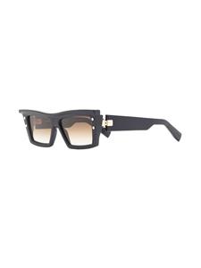 Balmain Eyewear Zonnebril met vierkant montuur - Blauw