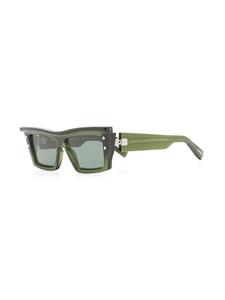 balmaineyewear Balmain Eyewear Zonnebril met vierkant montuur - Groen