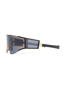 balmaineyewear Balmain Eyewear Zonnebril met masker-effect - Goud