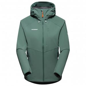 Mammut  Women's Ultimate Comfort Softshell Hooded Jacket - Softshelljack, turkoois