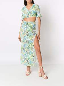 amirslama Amir Slama Cropped top - Groen
