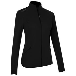 LaMunt  Women's Eliana Hybrid Wind Jacket - Softshelljack, zwart