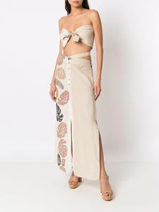 Amir Slama Cropped top - Beige