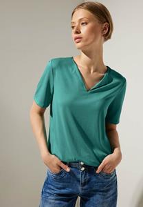 STREET ONE Shirttop, im Seidenlook