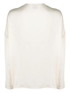 Alysi Zijden blouse - Beige