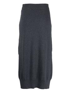 Barrie High waist rok - Grijs