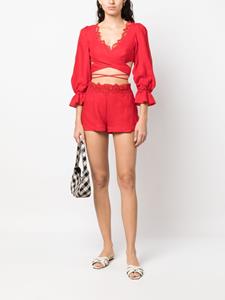 Ermanno Scervino Cropped top - Rood