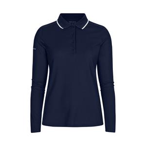 RÖHNISCH Langarm-Poloshirt Röhnisch Miriam Longsleeve Polo Navy