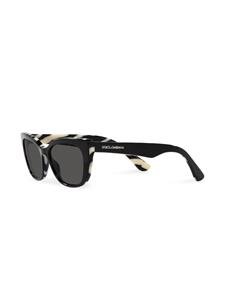 dolce&gabbanakids Dolce & Gabbana Kids Mini Me zonnebril met cat-eye montuur - Veelkleurig