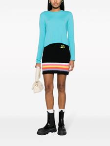 giadabenincasa Giada Benincasa Mini-rok met geborduurd logo - Zwart
