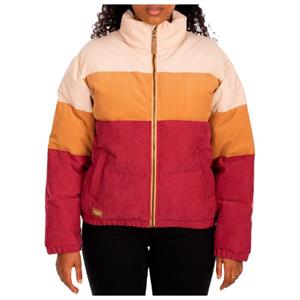 Iriedaily  Women's Cordy Puffer Jacket - Winterjack, rood
