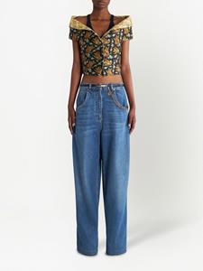 ETRO Jeans met wijde pijpen - Blauw