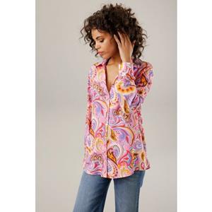 Aniston CASUAL Overhemdblouse grafische paisley-patroon - elk stuk is uniek