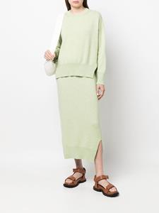 Barrie High waist rok - Groen