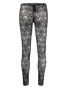 DSQUARED2 Legging met kant - Zwart