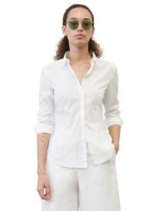 Marc O'Polo Overhemdblouse Blouse, kent collar, long sleeved, slim fit, classic style,