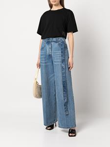 Alexander Wang Jeans met wijde pijpen - Blauw