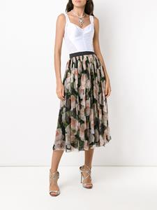 dolce&gabbana Dolce & Gabbana Cropped top met kant - Wit