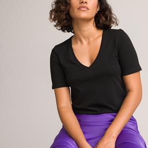 LA REDOUTE COLLECTIONS Aansluitend T-shirt, V-hals