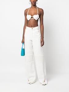 Blumarine High waist jeans - Wit