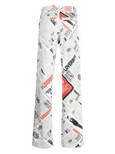 charlesjeffreyloverboy Charles Jeffrey Loverboy Jeans met wijde pijpen - Wit