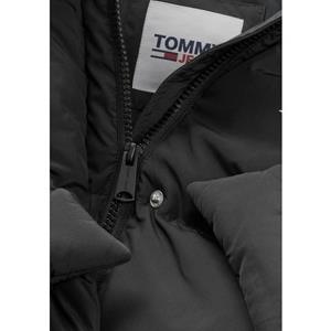 TOMMY JEANS Korte donsjas met kap en ceintuur