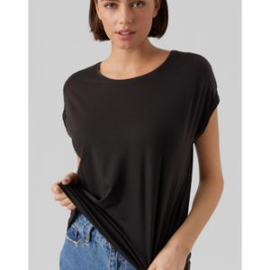 Vero Moda Shirt met ronde hals VMAVA PLAIN SS TOP GAJRS NOOS