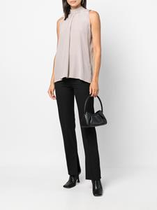 Zijden blouse - Grijs