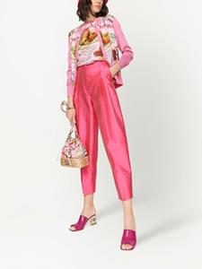 dolce&gabbana Dolce & Gabbana Zijden top - Roze