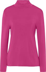 Your Look... for less! Dames Shirt met opstaande kraag fuchsia Größe