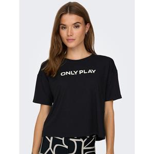 T-shirt Korte Mouw Only Play ONPFONT LOGO SHORT SS TRAIN TEE