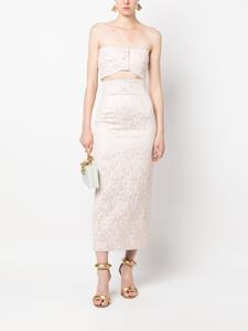 philosophydilorenzoserafini Philosophy Di Lorenzo Serafini Kokerrok met jacquard - Roze