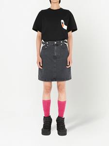 jwanderson JW Anderson Denim midi-rok - Zwart