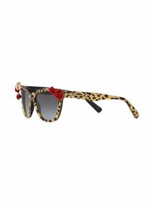 Dolce & Gabbana Eyewear Blooming cat-eye zonnebril - Grijs
