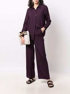 PAULA Zijden blouse - Paars