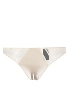 calvinklein Calvin Klein String met elastische taille - Beige