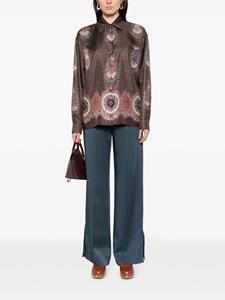 ETRO Zijden blouse - Bruin