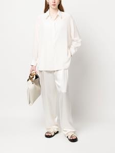 nililotan Nili Lotan Zijden blouse - Beige