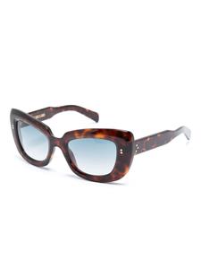 cutler&gross Cutler & Gross 9797 zonnebril met cat-eye montuur - Bruin