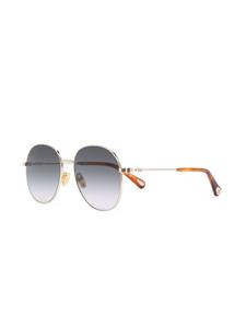 chloéeyewear Chloé Eyewear Zonnebril met piloten montuur - Goud
