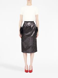 Maison Margiela Asymmetrische rok - Zwart