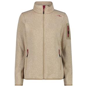 CMP  Women's Jacket Jacquard Knitted - Fleecevest, beige