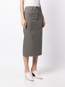 lowclassic Low Classic Geruite kokerrok - Veelkleurig