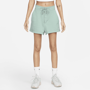 Nike Sportswear  Modern Fleece Ruimvallende damesshorts van sweatstof - Groen