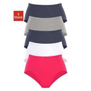 petite fleur Taillenslip, (Packung, 5 St.), aus weicher Pikee-Qualität