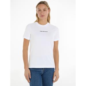 CALVIN KLEIN JEANS T-shirt met ronde hals en korte mouwen